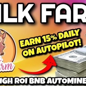 Milk Farm Miner Review (EARN 15% DAILY With Milk Farm Auto Miner!) | Newly Launched BNB Miner!