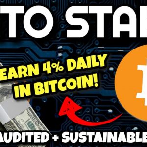 SATOSTAKE Review (EARN BITCOIN DAILY!!) | 4% Fixed Daily ROI With Sato Stake Miner! BRAND NEW!
