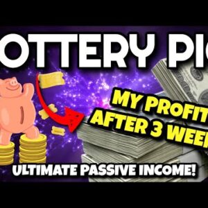LOTTERY PIG UPDATE (My PROFITS After 3 Weeks!!) | EARN 15% DAILY WITH LOTTERY PIG MINER!!