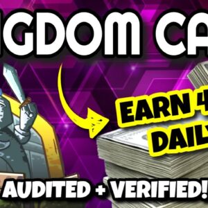 Kingdom Cash Review (EARN 4.35% DAILY ROI!) | MASSIVE New Project! | Gamefied DeFi Passive Income!!