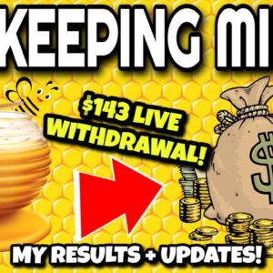 BEEKEEPING MINER IS PAYING BIG $$$! ($143 LIVE WITHDRAWAL + UPDATES!) | Bee N Bee BUSD Miner RESULTS