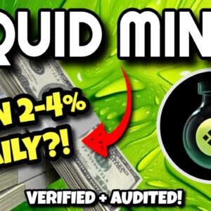 LIQUID MINER Review (EARN 2-4% FIXED DAILY ROI!!) | Audited + Verified! Liquid Miner LAUNCHES SOON!!