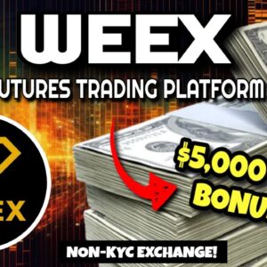 WEEX Trading Platform Review!! (Get Up To $5,000 USDT Bonus?!) | NON-KYC Futures Trading Exchange!!