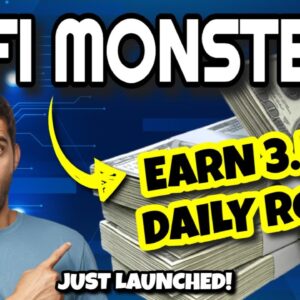 DEFI MONSTERS Review (EARN UP TO 3.5% DAILY ROI?!) | New Platform JUST LAUNCHED!!