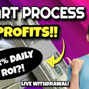 SMART PROCESS IS CRUSHING IT!! (Earn 102% ~ 600% ROI?!) | Defi Passive Income!! LIVE WITHDRAWAL!!