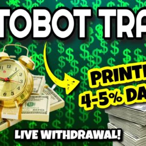 AUTOBOT TRADE Update (4-5% DAILY PROFITS on Autopilot?!) | New High Yield Project! Live Withdrawal!!