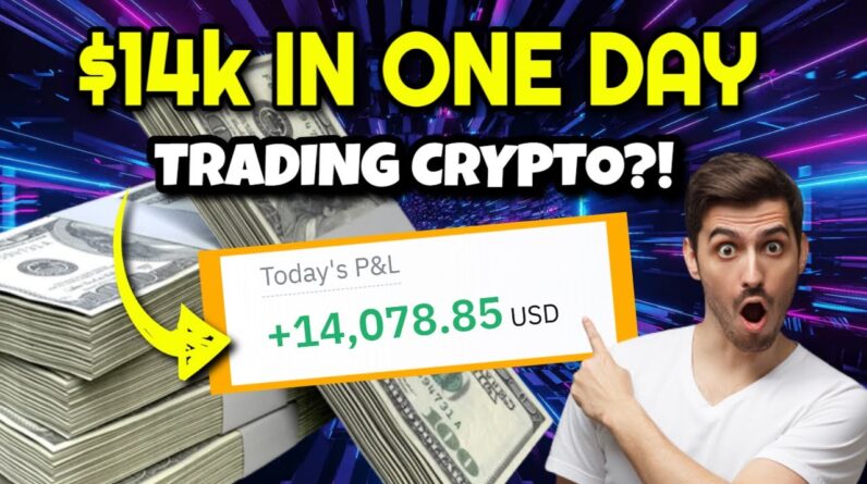 How I Made $14,000 In ONE DAY Trading Crypto!! (Leverage Trading Setups & Strategies EXPLAINED!)