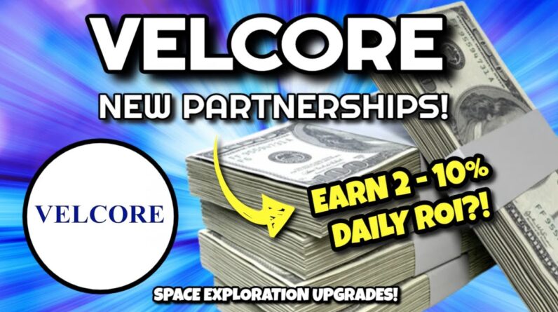 VELCORE CRYPTO UPDATE!! (Up To 10% DAILY ROI Passive Income?!) | Brand New Partnerships REVEALED!!